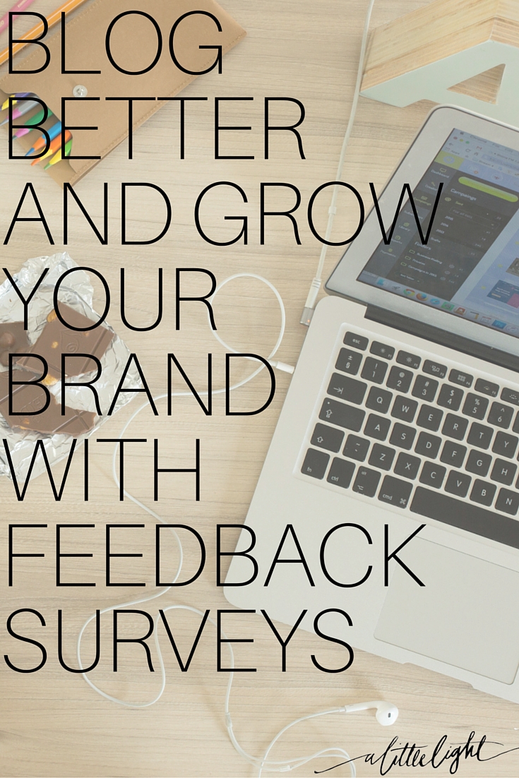why surveys will help you grow your blog brand and how to use them